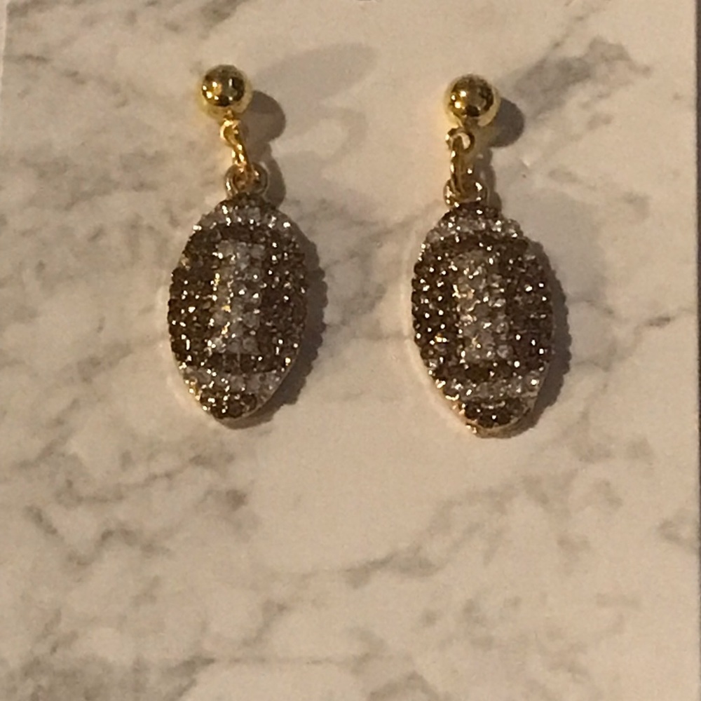 Football Stud Earrings